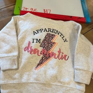 Kids Leopard Lightning Sweatshirt